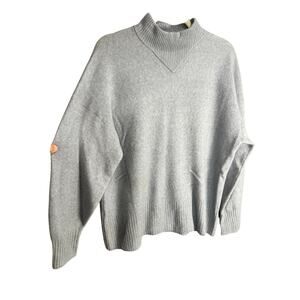 Everlane Sweater Women's Size M Blue Wool/Nylon Winter Comfort Casual Cozy